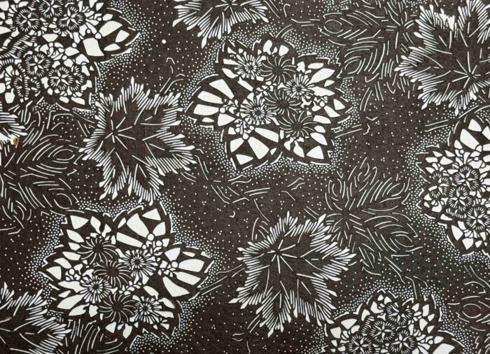 楓（かえで）・楓文（かえでもん）が彫られた伊勢型紙