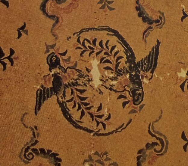 花含綬鳥（がんじゅちょう）,喰鳥文