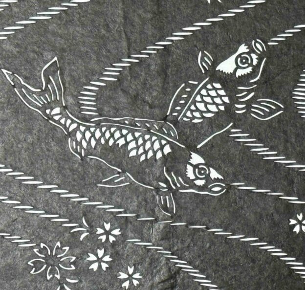 鯉文（こいもん）,伊勢型紙