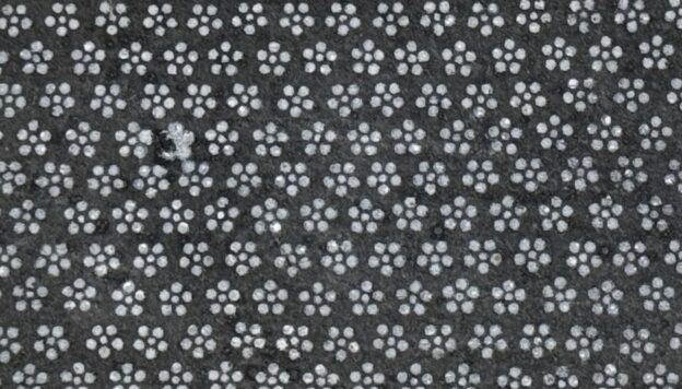 肥後藩主の細川家で使用された留柄である梅鉢（うめばち）