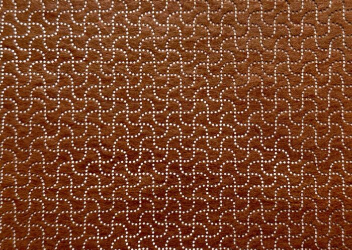 分銅文（ぶんどうもん）・分銅繋ぎ文が彫られた伊勢型紙